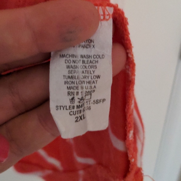 Emory Park Orange Striped Shirt - Picture 4 of 4